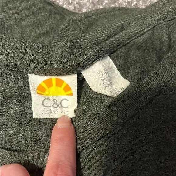 Dark Green T-Shirt Dress - Picture 3 of 5